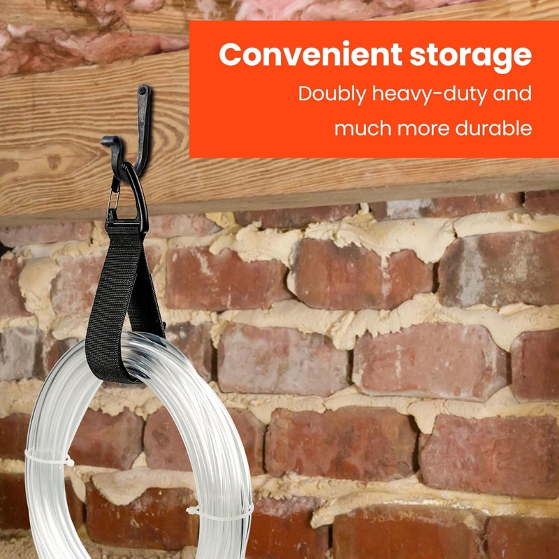 Abestorm Accessories Package. 180° Rotate LED Worklight, Extension Cord Holder Organizer for garage organization and storage, and 24-hour Mechanical Outlet Timer. - Image 5